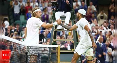 Wimbledon: Tsitsipas calls Kyrgios a 'bully', Aussie terms him 'soft ...