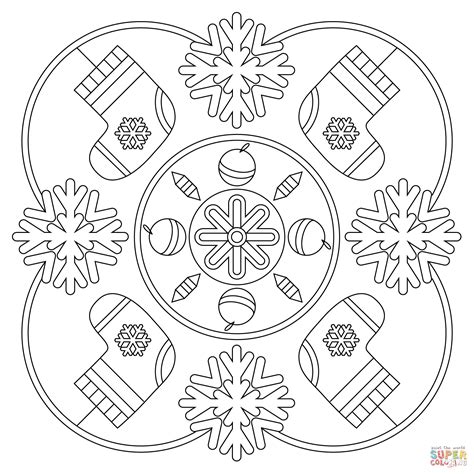 Winter Holiday Coloring Pages Printable at GetColorings.com | Free ...