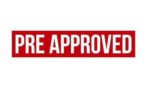 Image result for Pre-Approved Vector