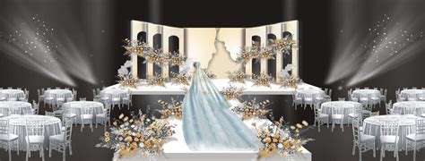 香槟色舞台,舞台设计,模型设计/效果图,设计,汇图网www.huitu.com