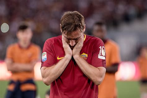Watch Francesco Totti's emotional farewell: Tears, tears and more tears ...