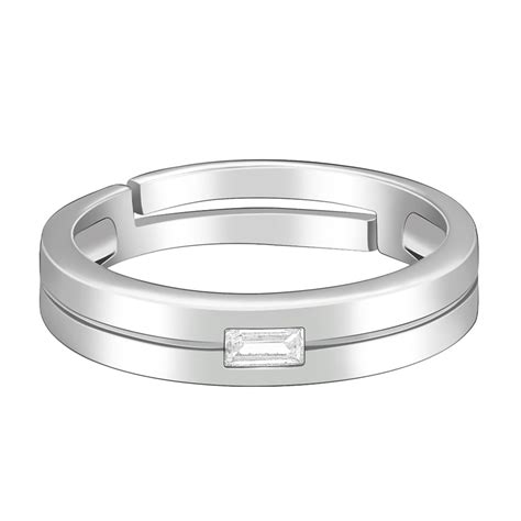 Buy GIVA 925 Silver Majesty Band For Him - 17, Adjustable | Gifts for ...