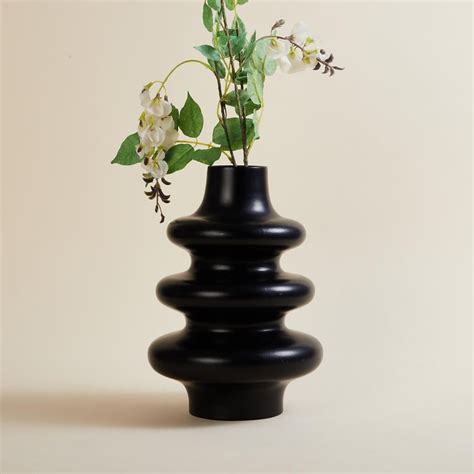 Buy Splendid Ceramic Tiered Vase from Home Centre at just INR 2199.0