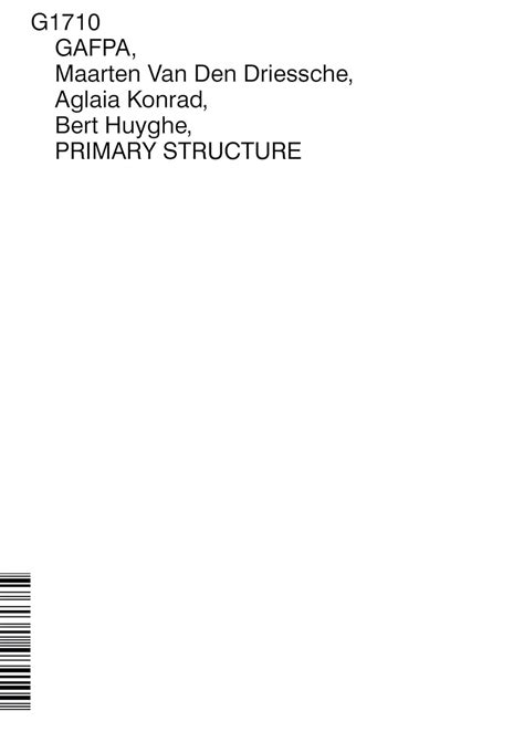 Buy GAFPA, MAARTEN VAN DEN DRIESSCHE, AGLAIA KONRAD, BERT HUYGHE ...