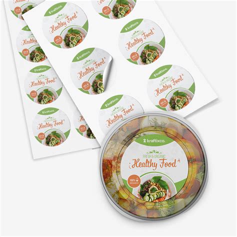 Economical Food & Beverage Labels – Budget Custom Printed Labels ...