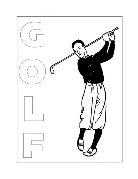 Sports Coloring Pages – Printable Coloring Pages. FREE