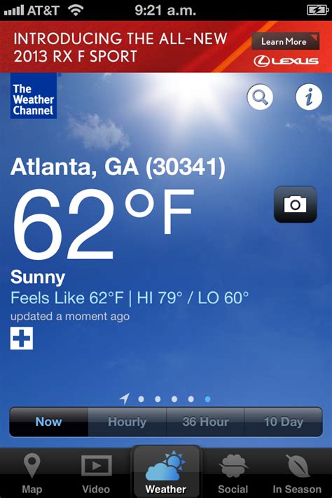 Weather Channel App 的图像结果