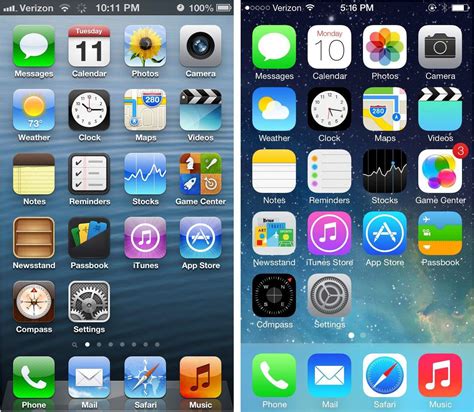 Getting To Know The iOS 7 Interface At A Glance [iOS 7 Review] | Cult ...