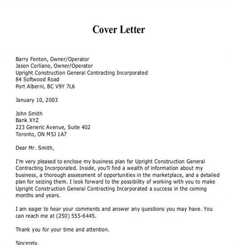 Business Plan Cover Letter 的图像结果