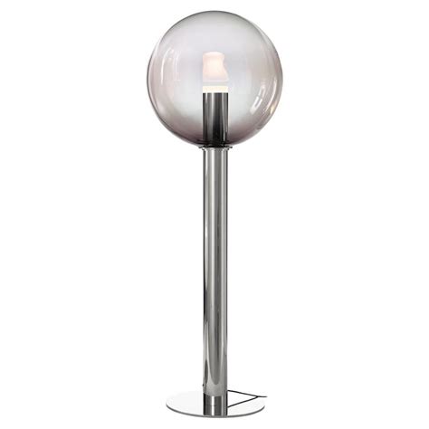 Smoke Grey / Gold Crystal Glass Floor Lamp Phenomena by Dechem Studio ...