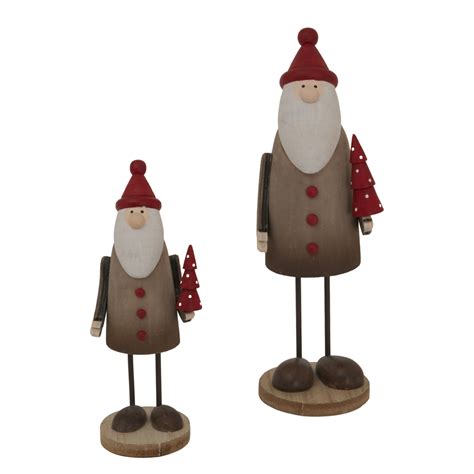 Large Rustic Tall Santa | Wholesale by Hill Interiors
