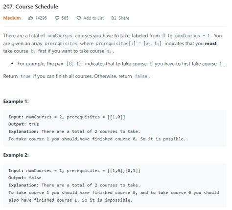 Image result for Course Schedule LeetCode Java