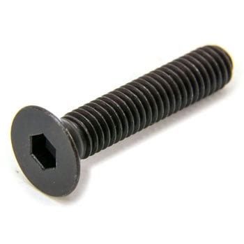 B73-0630 六角穴付皿ボルト(黒染め・全ねじタイプ) TRUSCO ねじ径M6長さ30mm 1パック(35個) B73-0630 ...