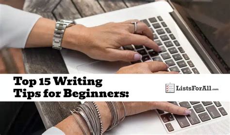 Image result for Writing Tips for Beginners