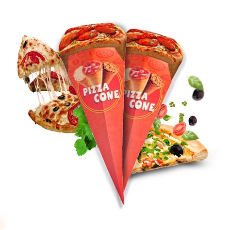 EMBALAGEM CONE PIZZA - 50 UNIDADES Veiga Soares Embalagens