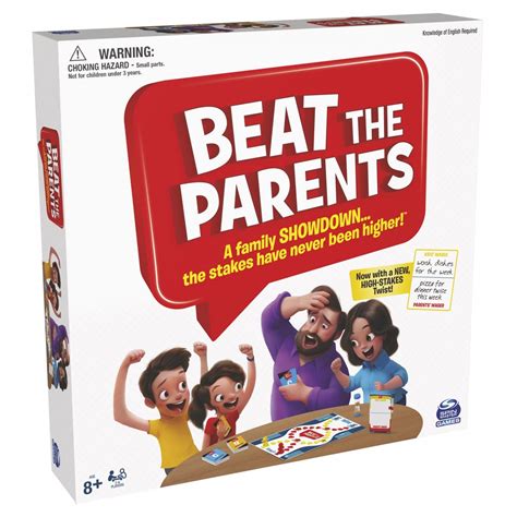 Spin Master Board Games Beat The Parents The Bet 6063771 | Toys-shop.gr