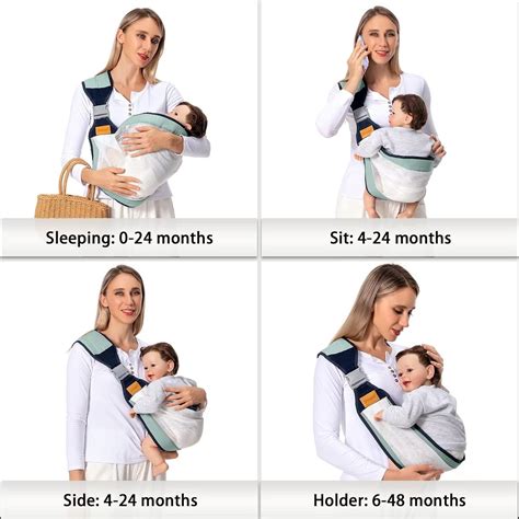 Shiaon Baby Sling Carrier One Shoulder Carrier for Toddler, India | Ubuy