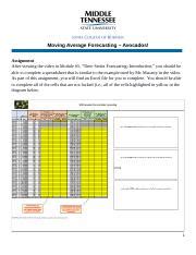 Image result for Moving Average Forecasting Tutorial