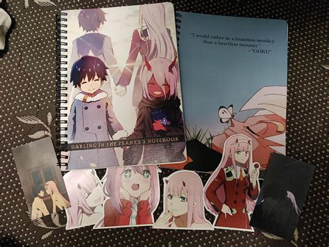 Goku Ki Dukan Darling in the franxx 1 Notebook with Free Sticker ...