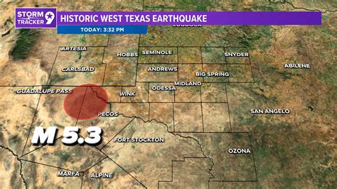 5.3 magnitude earthquake strikes in West Texas | newswest9.com
