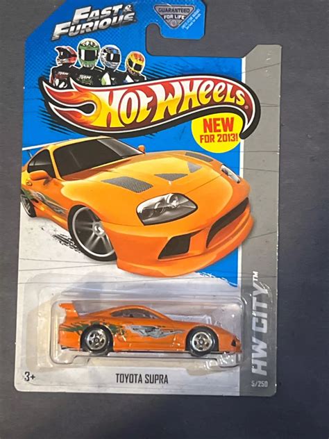 2013 Hot Wheels Fast & Furious Toyota Supra HW City India | Ubuy