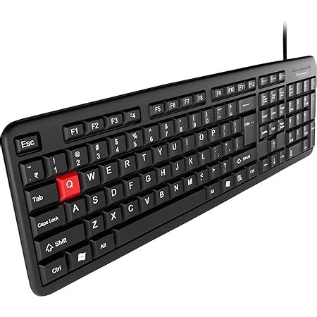Amazon.in: Buy FRONTECH Wired Keyboard | Membrane Keys with Retractable ...
