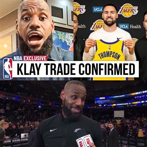 LeBron James Stuns NBA Fans: Officially Announces Klay Thompson’s ...