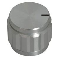 Jameco Valuepro JK903C-R Phenolic Knob – 1/4" Shaft, Pointer With Set Screw, Pack Of 10