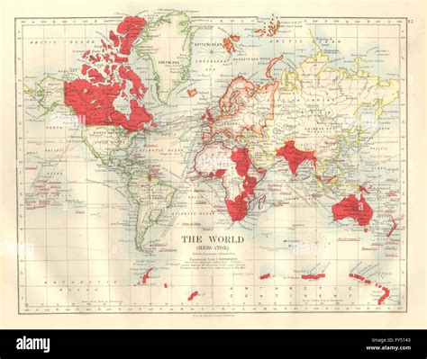 Map Of British Empire After Ww1