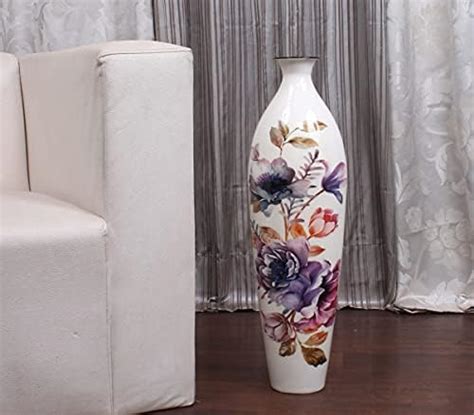 Buy AdiCollar Flower Vase Big Size for Living Room Corner - 25 Inches ...