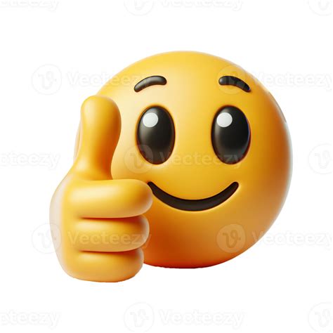 Thumbs Up Emoji PNGs for Free Download