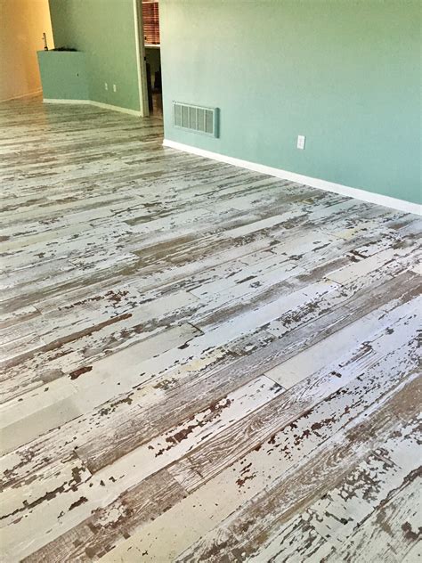 White Distressed Laminate Flooring