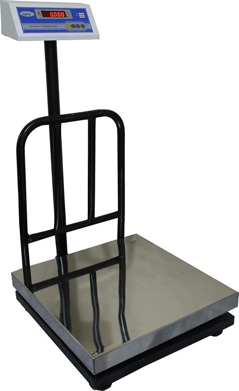 Metis Electronic Weighing Scale, capacity 200 kg, Black : Amazon.in ...