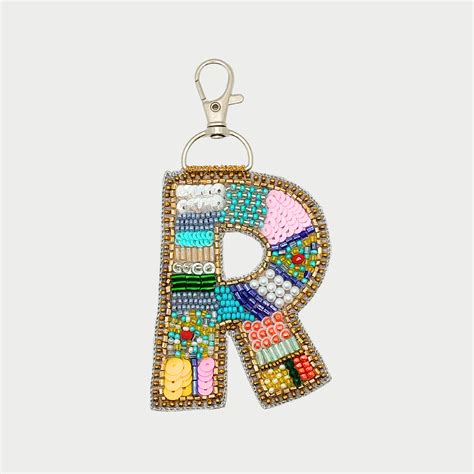 Color Crush Bag Charm 'R' Bag Charm – Our Knots