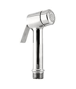 QTM Brass Health Faucet & Jet Spray, Silver, Brass Finish : Amazon.in ...