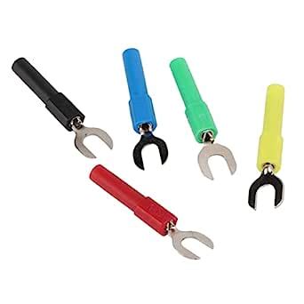 U type electrical crimp terminals electrical fork spade wire connector ...