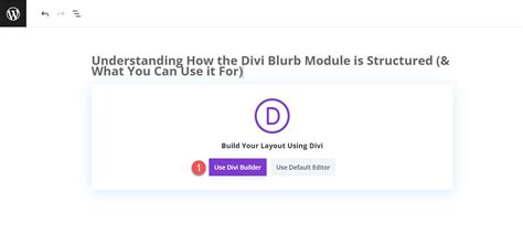 Divi Blurb Module Tutorial 的图像结果