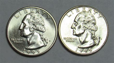 1995 P&D Washington Quarters, BU - For Sale, Buy Now Online - Item #676993