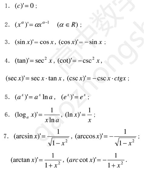 高等数学学习笔记——第二十三讲——导数运算法则_导数的运算法则公式-CSDN博客