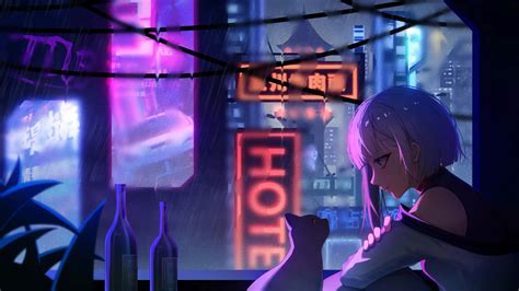 [700+] Cyberpunk Anime Wallpapers | Wallpapers.com