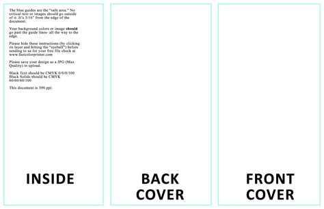 Google Doc Tri Fold Brochure Template