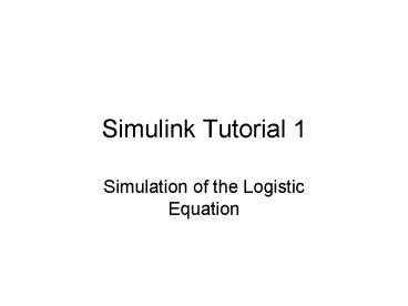 Image result for Matlab/Simulink Tutorial Ppt