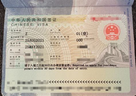 2021年5月 工作签证（Z字） | 中国领事代理服务中心