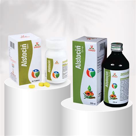 Alstocin Tablet 30 Tab + Alstocin Syrup 200 ml – Virgo UAP Pharma