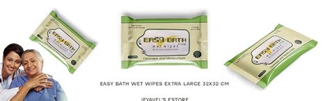 Easy bath Wet Wipes 10s Pack - Combo Pack of 6 : Amazon.in: Baby Products