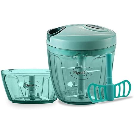 Pigeon by Stovekraft Handy Chopper - Stainless Steel Blades, Plastic ...