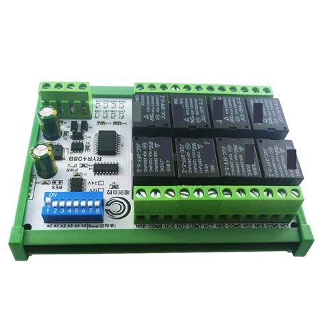 ACCAB2 8CH DIP Switch Set Parameters RS485 Relay Board India | Ubuy