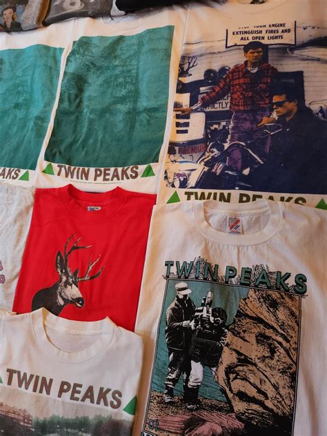 Here is my complete collection of original Twin Peaks Merchandise! And ...