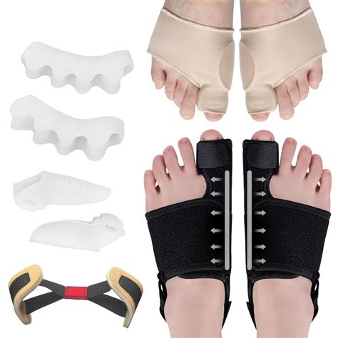 SPOKKI Bunion Corrector for Women & Men Bunion Relief Kit with Bunion Fix Big Toe Straightener ...