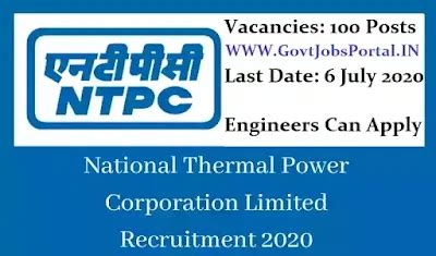 NTPC Careers Making Opportunity : Govt Jobs in India for 100 Graduate ...